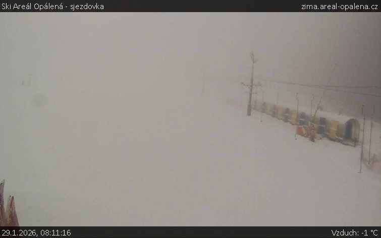 Ski Areál Opálená - Ski Areál Opálená - 29.1.2026 v 08:11