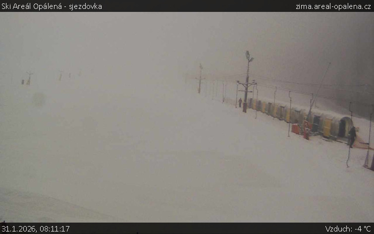 Ski Areál Opálená - Ski Areál Opálená - 31.1.2026 v 08:11