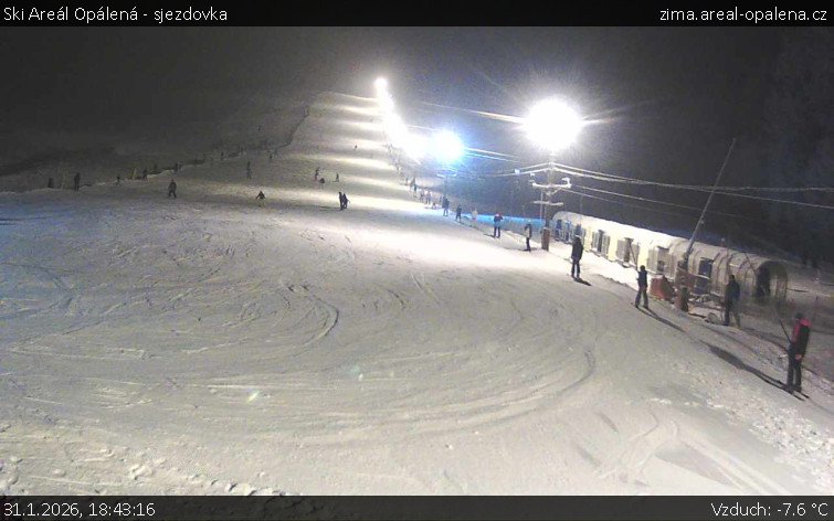 Ski Areál Opálená - Ski Areál Opálená - 31.1.2026 v 18:43