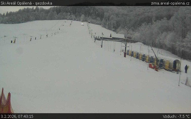 Ski Areál Opálená - Ski Areál Opálená - 3.2.2026 v 07:43