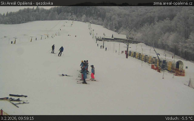 Ski Areál Opálená - Ski Areál Opálená - 3.2.2026 v 09:59