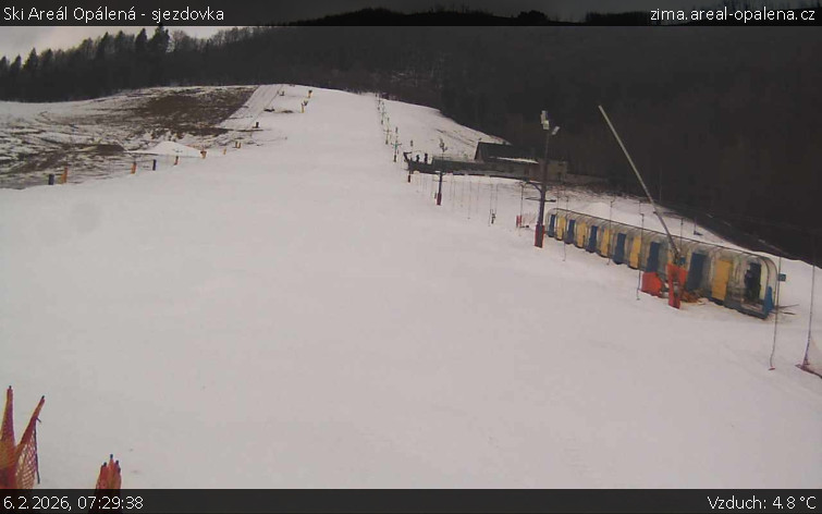 Ski Areál Opálená - Ski Areál Opálená - 6.2.2026 v 07:29