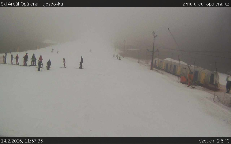 Ski Areál Opálená - Ski Areál Opálená - 14.2.2026 v 11:57