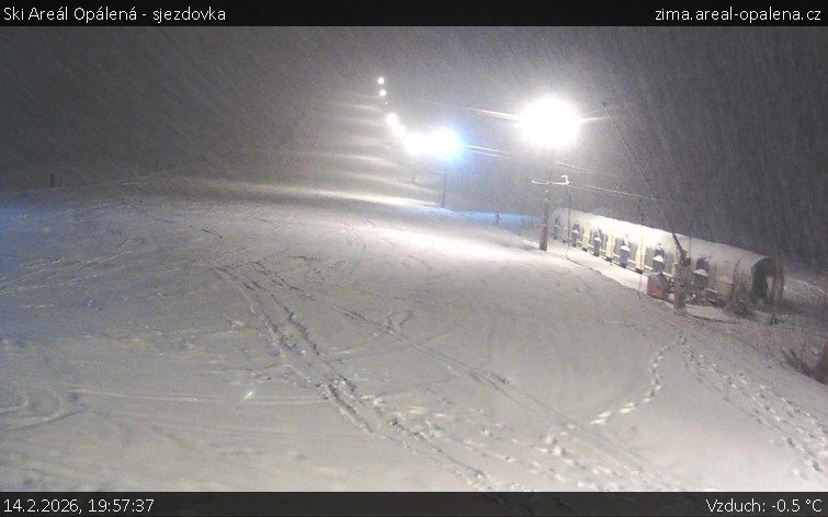 Ski Areál Opálená - Ski Areál Opálená - 14.2.2026 v 19:57