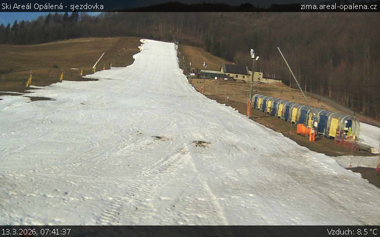 Ski Areál Opálená - Ski Areál Opálená - 13.3.2026 v 07:41