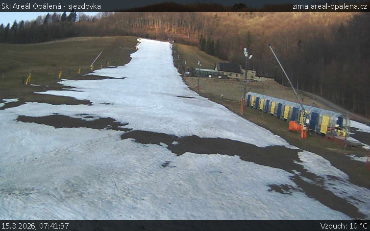 Ski Areál Opálená - Ski Areál Opálená - 15.3.2026 v 07:41