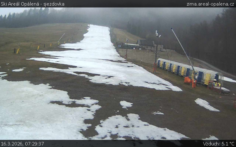 Ski Areál Opálená - Ski Areál Opálená - 16.3.2026 v 07:29