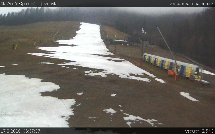 Ski Areál Opálená - Ski Areál Opálená - 17.3.2026 v 05:57