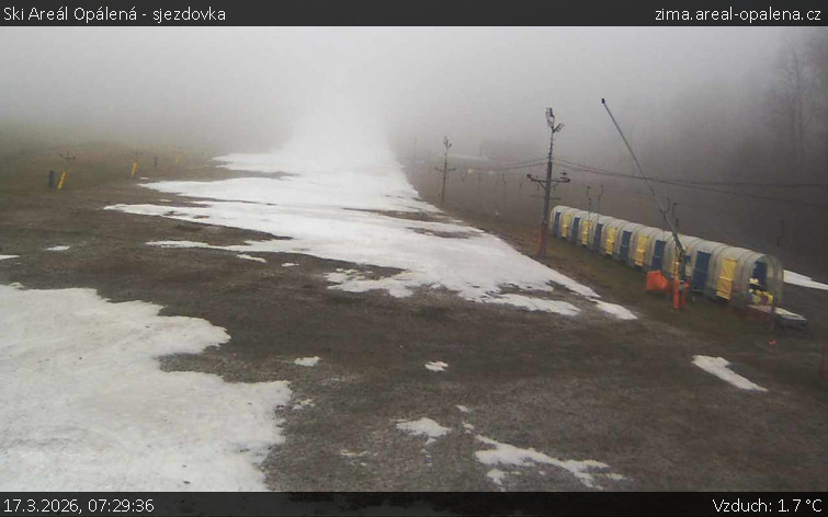 Ski Areál Opálená - Ski Areál Opálená - 17.3.2026 v 07:29