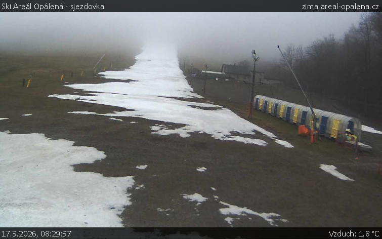 Ski Areál Opálená - Ski Areál Opálená - 17.3.2026 v 08:29