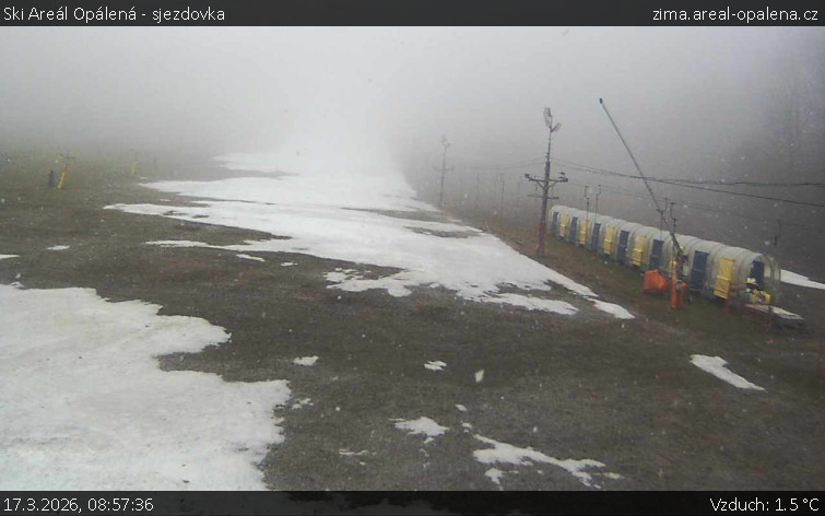 Ski Areál Opálená - Ski Areál Opálená - 17.3.2026 v 08:57