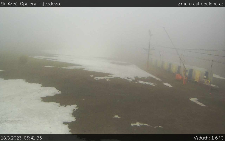 Ski Areál Opálená - Ski Areál Opálená - 18.3.2026 v 06:41