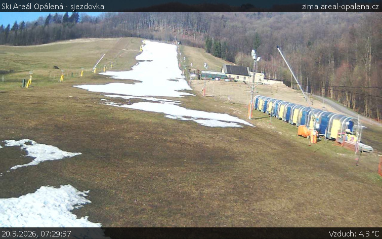 Ski Areál Opálená - Ski Areál Opálená - 20.3.2026 v 07:29