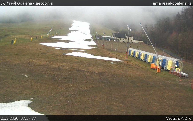 Ski Areál Opálená - Ski Areál Opálená - 21.3.2026 v 07:57