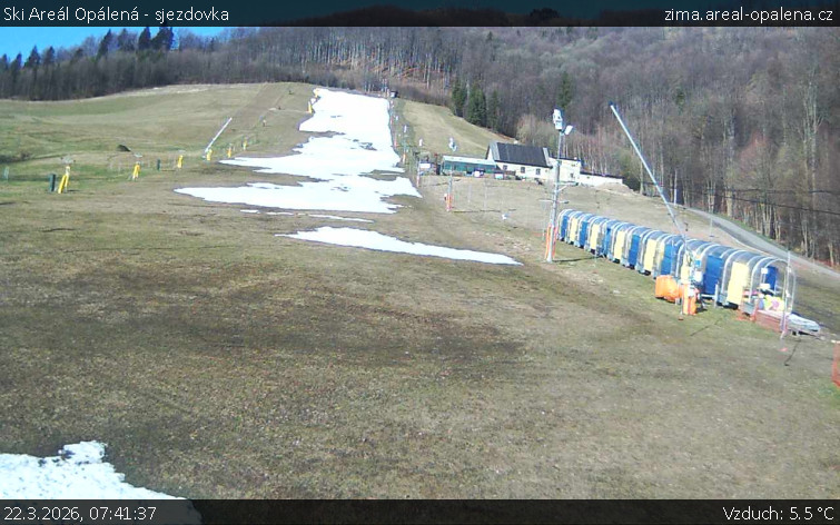 Ski Areál Opálená - Ski Areál Opálená - 22.3.2026 v 07:41