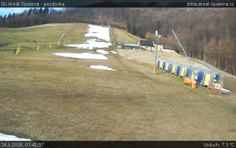 Ski Areál Opálená - Ski Areál Opálená - 24.3.2026 v 07:41