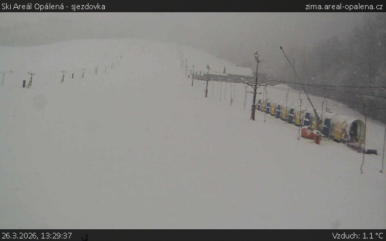 Ski Areál Opálená - Ski Areál Opálená - 26.3.2026 v 13:29