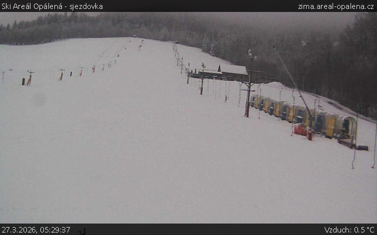 Ski Areál Opálená - Ski Areál Opálená - 27.3.2026 v 05:29