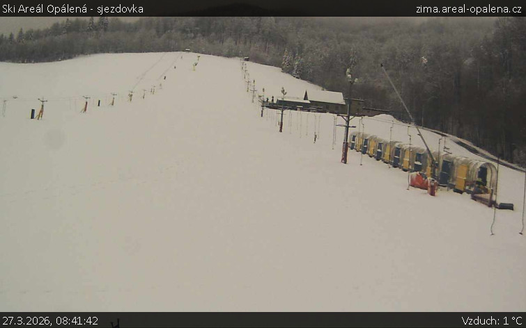 Ski Areál Opálená - Ski Areál Opálená - 27.3.2026 v 08:41
