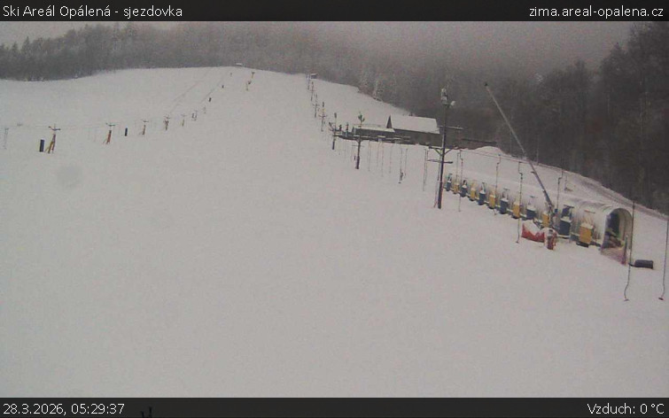 Ski Areál Opálená - Ski Areál Opálená - 28.3.2026 v 05:29