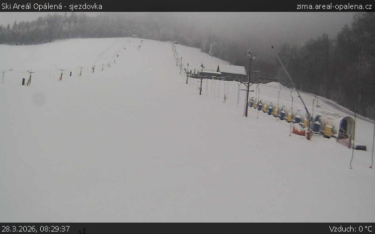Ski Areál Opálená - Ski Areál Opálená - 28.3.2026 v 08:29