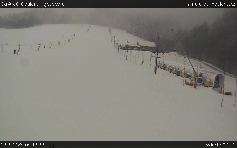 Ski Areál Opálená - Ski Areál Opálená - 28.3.2026 v 09:13