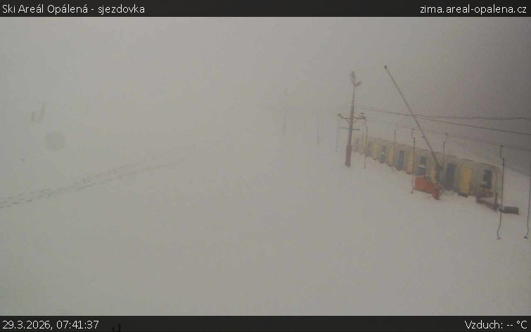 Ski Areál Opálená - Ski Areál Opálená - 29.3.2026 v 07:41