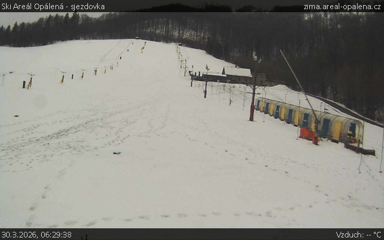 Ski Areál Opálená - Ski Areál Opálená - 30.3.2026 v 06:29