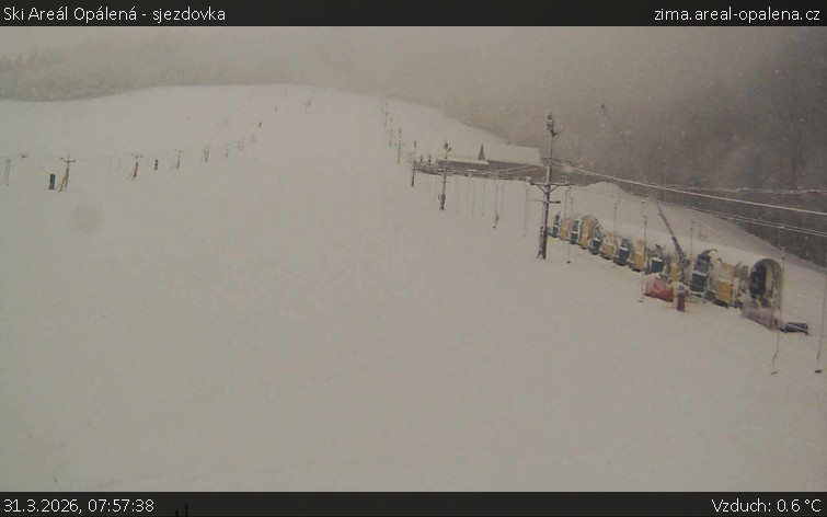 Ski Areál Opálená - Ski Areál Opálená - 31.3.2026 v 07:57