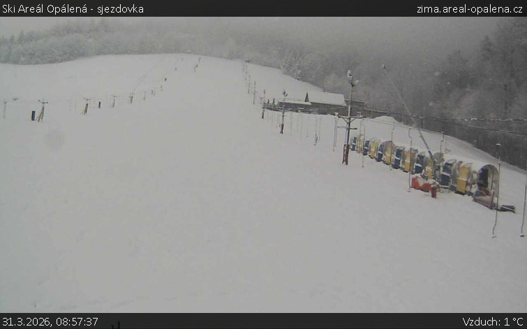 Ski Areál Opálená - Ski Areál Opálená - 31.3.2026 v 08:57