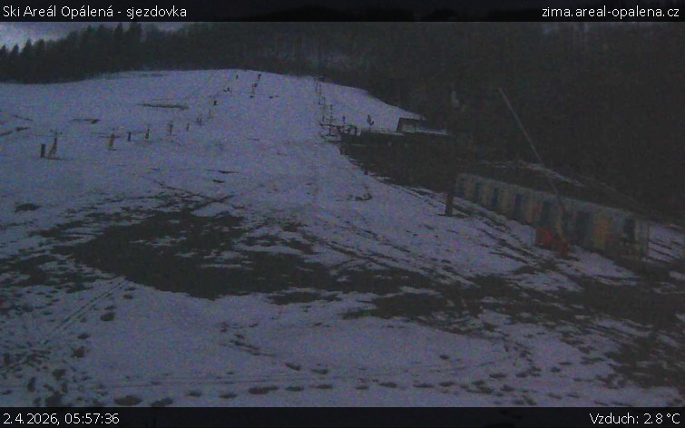 Ski Areál Opálená - Ski Areál Opálená - 2.4.2026 v 05:57