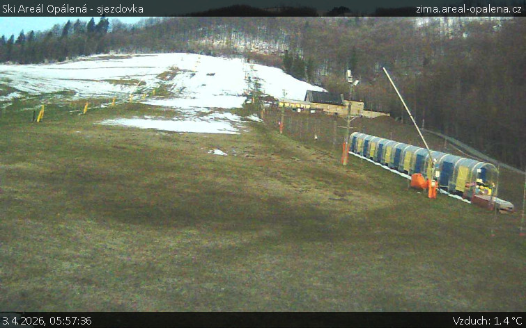 Ski Areál Opálená - Ski Areál Opálená - 3.4.2026 v 05:57