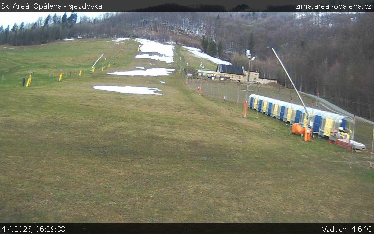 Ski Areál Opálená - Ski Areál Opálená - 4.4.2026 v 06:29