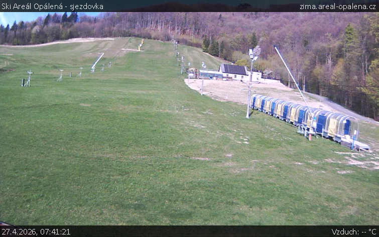 Ski Areál Opálená - Ski Areál Opálená - 27.4.2026 v 07:41