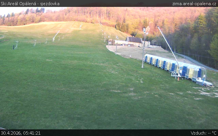 Ski Areál Opálená - Ski Areál Opálená - 30.4.2026 v 05:41