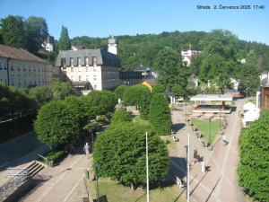 Město Jánské Lázně - Kolonáda, náměstí Svobody - 2.7.2025 v 17:45