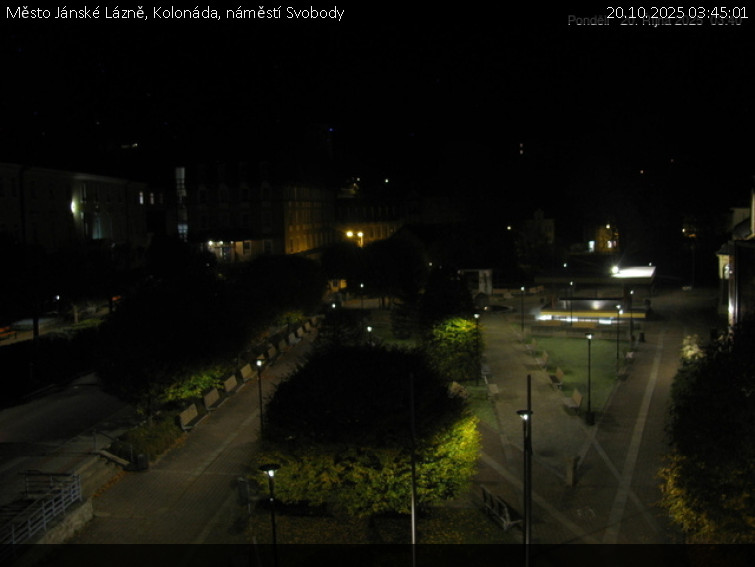 Město Jánské Lázně - Kolonáda, náměstí Svobody - 20.10.2025 v 03:45 Město Jánské Lázně - Kolonáda, náměstí Svobody - 20.10.2025 v 03:45