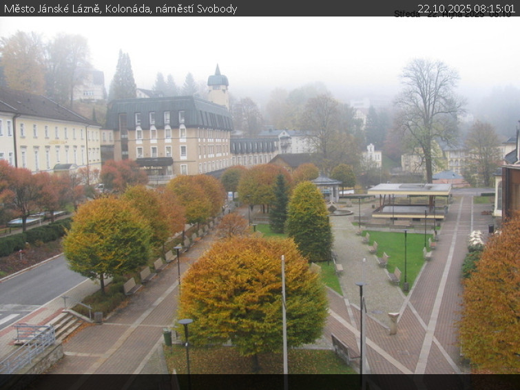 Město Jánské Lázně - Kolonáda, náměstí Svobody - 22.10.2025 v 08:15 Město Jánské Lázně - Kolonáda, náměstí Svobody - 22.10.2025 v 08:15