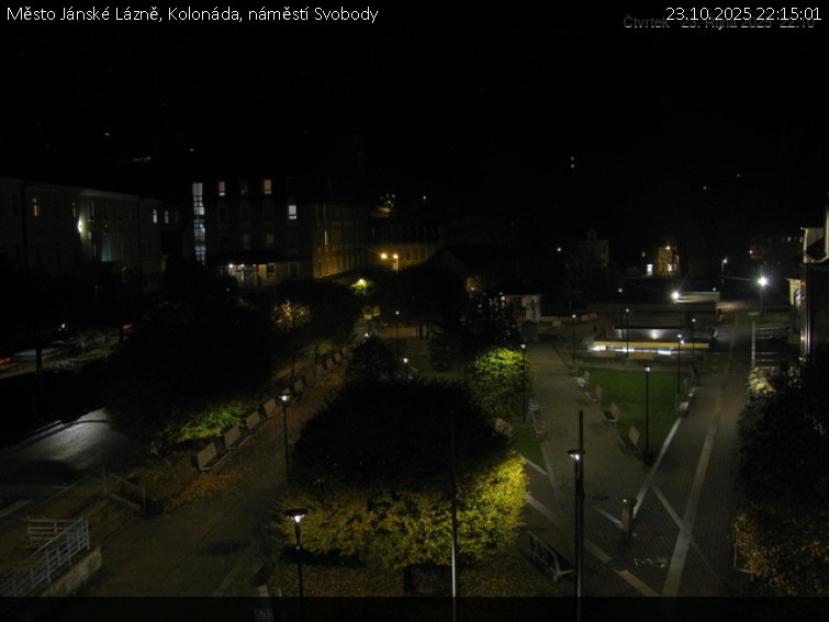 Město Jánské Lázně - Kolonáda, náměstí Svobody - 23.10.2025 v 22:15 Město Jánské Lázně - Kolonáda, náměstí Svobody - 23.10.2025 v 22:15