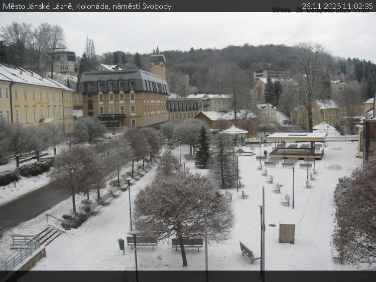 Město Jánské Lázně - Kolonáda, náměstí Svobody - 26.11.2025 v 11:02