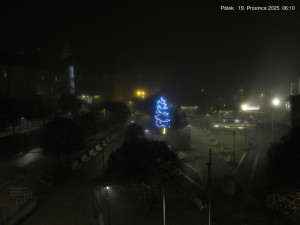 Město Jánské Lázně - Kolonáda, náměstí Svobody - 19.12.2025 v 06:15