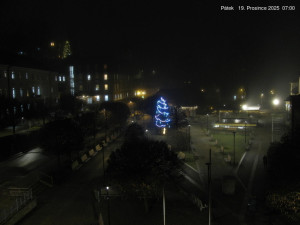 Město Jánské Lázně - Kolonáda, náměstí Svobody - 19.12.2025 v 07:02