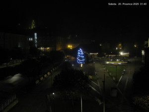 Město Jánské Lázně - Kolonáda, náměstí Svobody - 20.12.2025 v 01:45