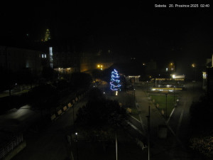 Město Jánské Lázně - Kolonáda, náměstí Svobody - 20.12.2025 v 02:45