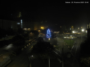 Město Jánské Lázně - Kolonáda, náměstí Svobody - 20.12.2025 v 03:45