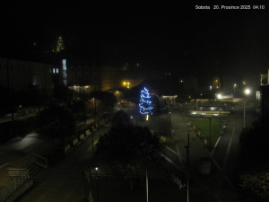 Město Jánské Lázně - Kolonáda, náměstí Svobody - 20.12.2025 v 04:15