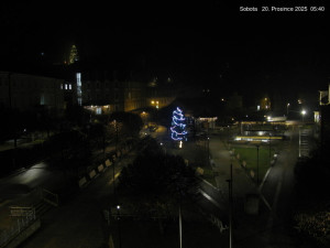 Město Jánské Lázně - Kolonáda, náměstí Svobody - 20.12.2025 v 05:45