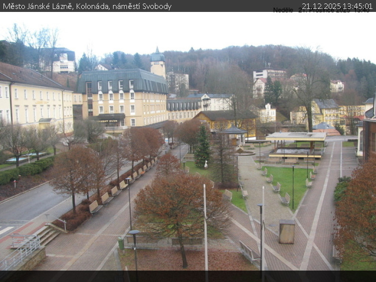 Město Jánské Lázně - Kolonáda, náměstí Svobody - 21.12.2025 v 13:45