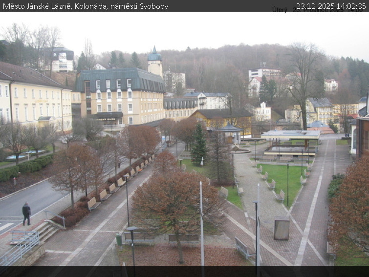Město Jánské Lázně - Kolonáda, náměstí Svobody - 23.12.2025 v 14:02