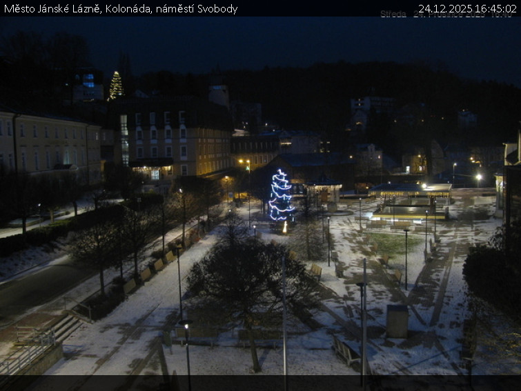 Město Jánské Lázně - Kolonáda, náměstí Svobody - 24.12.2025 v 16:45